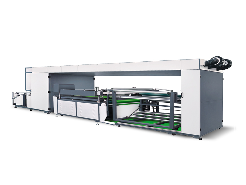 NWF1400 I Automatic Single Color Roll To Roll Non Woven Fabric Screen Printing Machine