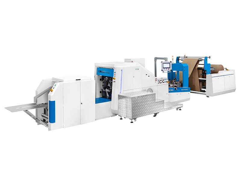 NEW WORLD B Square Bottom Paper Bag Machine