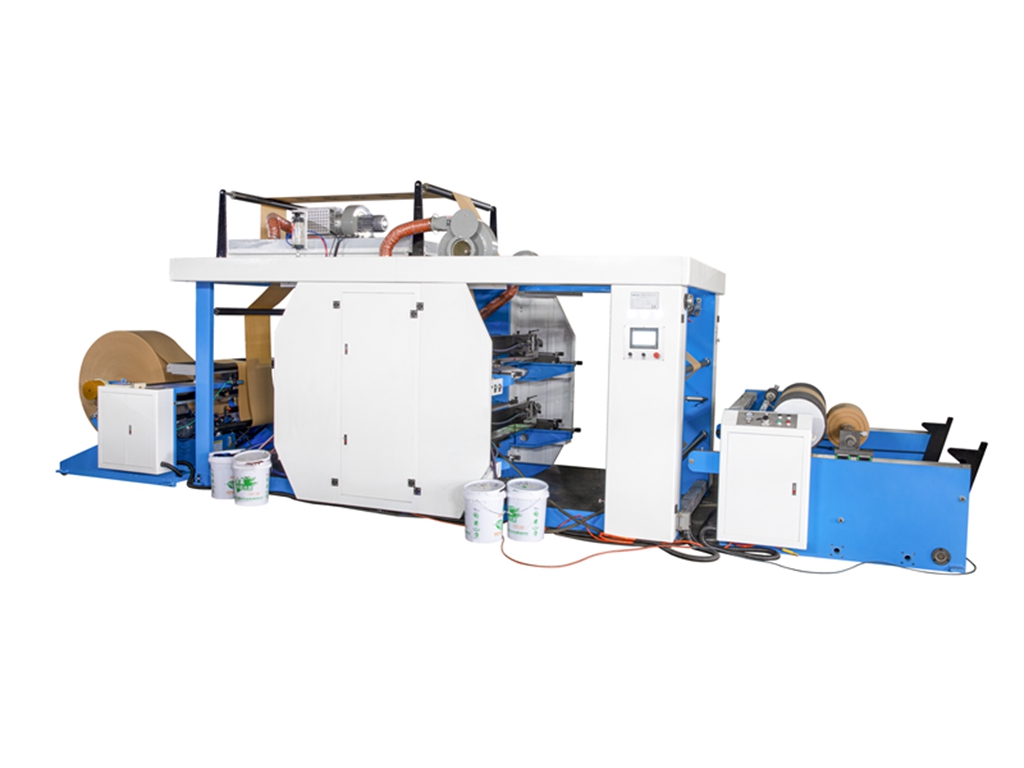ZYT-4 Paper Roll To Roll Printing Machine 