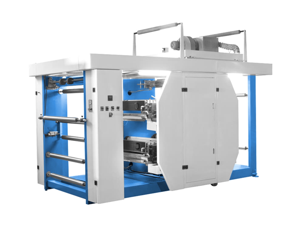 LYT-4 Paper Roll To Roll Printing Machine 